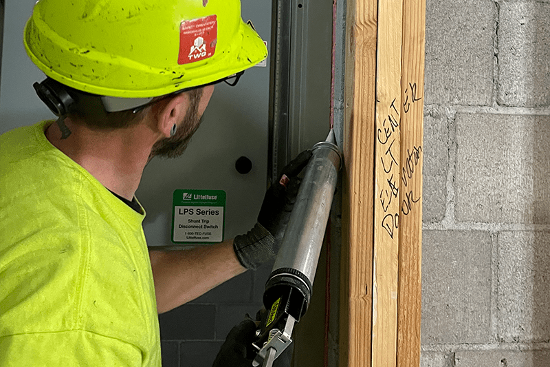 caulk FIREPROOFING