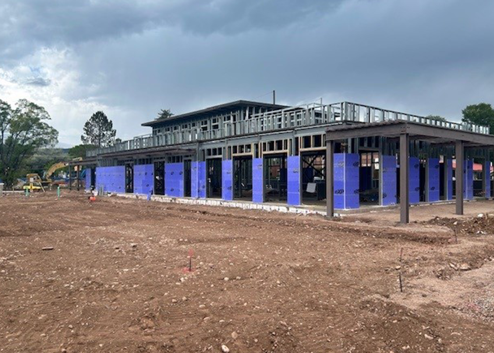 Aspen Sopris Metal Framing Lofts at Red Mountain - Karen White Interior Design